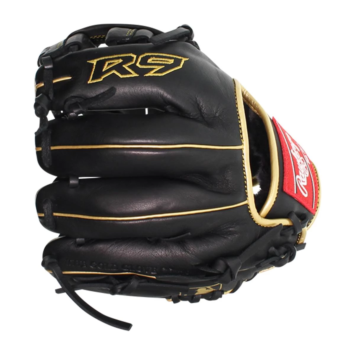 Cheapest ✨ Rawlings R9 9.5" Baseball Training Glove: R9TRBG Black, Gold ⭐ 5 Cheapest ✨ Rawlings R9 9.5" Baseball Training Glove: R9TRBG Black, Gold ⭐ - Image 5