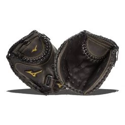 Hot Sale 🎁 Mizuno MVP Prime 34" Fastpitch Catcher's Mitt: GXS50PF3 Black 💯