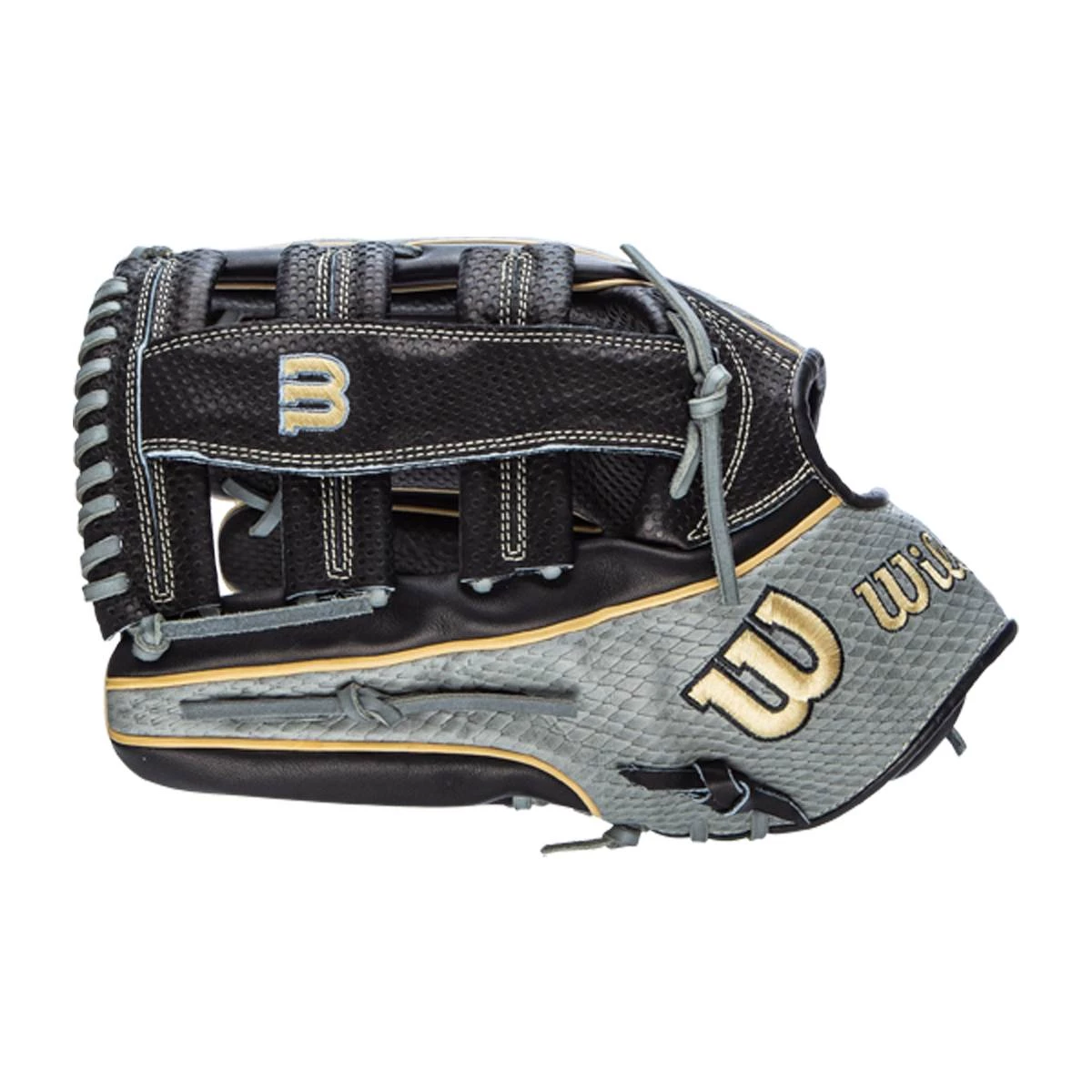 Brand new β Wilson A2K 1775 Spin Control 12.75" Baseball Glove: WBW1004131275 Black, Grey π₯° 3 Brand new β Wilson A2K 1775 Spin Control 12.75" Baseball Glove: WBW1004131275 Black, Grey π₯° - Image 3