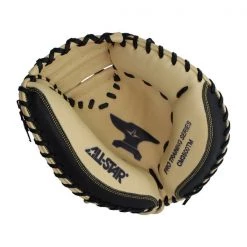 Flash Sale ❤️ All Star Pro Series Anvil Adult Weighted Training Catcher's Mitt: CM3500TM Brown ⭐