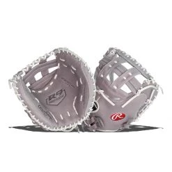 Brand new โจ Rawlings R9 33" Fastpitch Softball Catcher's Mitt: R9SBCM33-24G Grey ๐