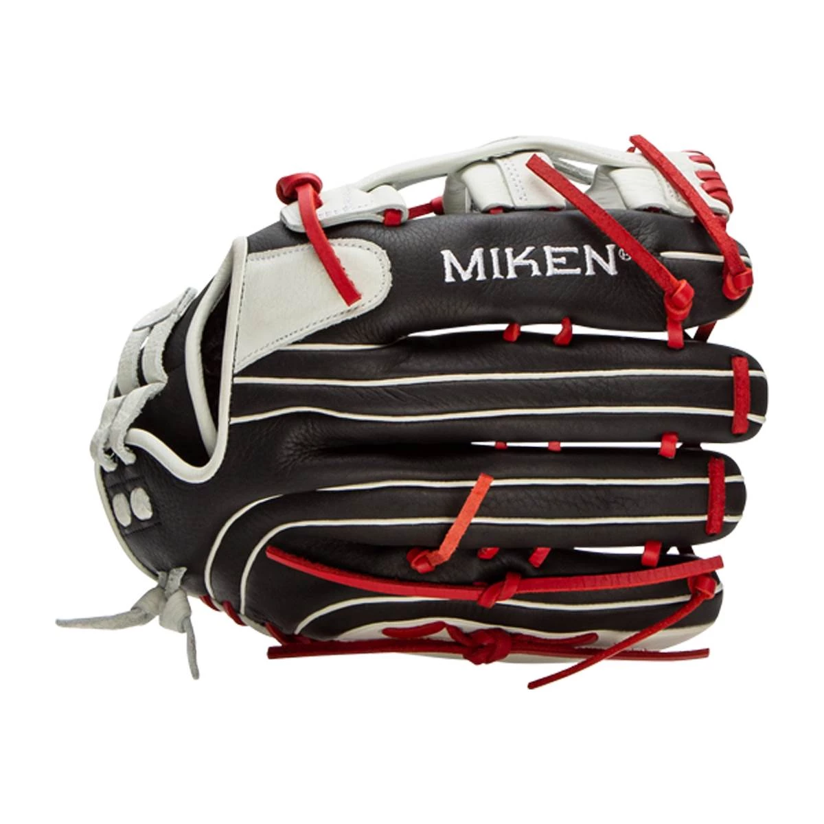New 👍 Miken Player Series 13.5" Slow Pitch Softball Glove: PS135-PH Black, Red, White ⌛ 5 New 👍 Miken Player Series 13.5" Slow Pitch Softball Glove: PS135-PH Black, Red, White ⌛ - Image 5