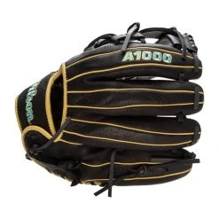 Best Sale 🛒 Wilson A1000 DP15 11.5" Baseball Glove: WBW100132115 Black, Tan, Blue ❤️ -Deals glovegear Store 0446 11 21 wilson a1000 dp15 11 5 baseball glove wbw100132115 34270 12 l