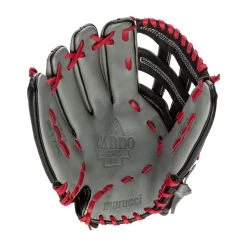 Cheap 🥰 Marucci Caddo Series 12" Youth Baseball Glove: MFGCADD1200 Black, Grey, Red 🎉