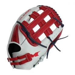 New 😉 Miken 14" Pro Series Slow Pitch Softball Glove: PRO140-WSN Grey, Blue, Red ✔️ 22 New 😉 Miken 14" Pro Series Slow Pitch Softball Glove: PRO140-WSN Grey, Blue, Red ✔️ -Deals glovegear Store 0721 03 19 31193 2 m