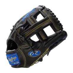 Outlet ✔️ Rawlings Pro Preferred 11.5" Baseball Glove: PROSNP4-20BR Black, Blue 😀 -Deals glovegear Store 0987 12 21 rawlings pro preferred 11 5 baseball glove prosnp4 20br 34617 3 l