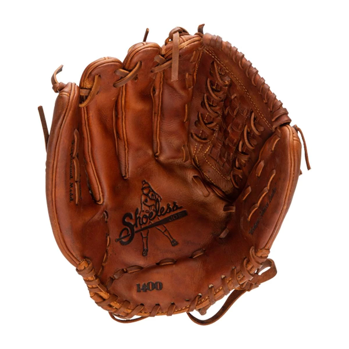 Flash Sale 😀 Shoeless Joe Professional 14" Slow Pitch Softball Glove: 1400BW Brown ⌛ 2 Flash Sale 😀 Shoeless Joe Professional 14" Slow Pitch Softball Glove: 1400BW Brown ⌛ - Image 2