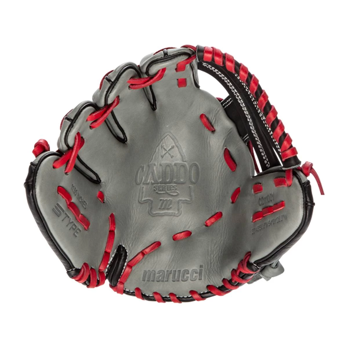 Cheapest ✨ Marucci Caddo Series 11" Youth Baseball Glove: MFGCADD1100 Black, Grey, Red ❤️ 4 Cheapest ✨ Marucci Caddo Series 11" Youth Baseball Glove: MFGCADD1100 Black, Grey, Red ❤️ - Image 4