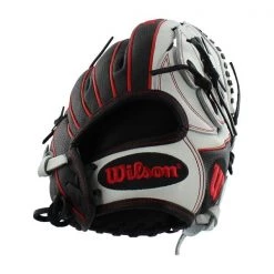 Best Sale 🎉 Wilson A2000 SuperSkin 12.25" Monica Abbott Fastpitch Softball Glove: WTA20RF19MA14GM Black, Red, White 💯 -Deals glovegear Store 0cb3 07 18 30509 6 m