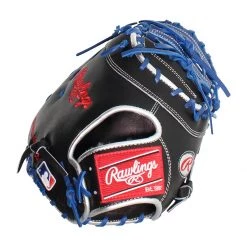 Hot Sale ❤️ Rawlings Pro Preferred 12.75" Anthony Rizzo First Base Mitt: PROSAR44B Black, Blue, Silver 🎉 -Deals glovegear Store 0d0b 06 20 rawlings pro preferred 12 75 anthony rizzo first base mitt prosar44b 33257 14 l