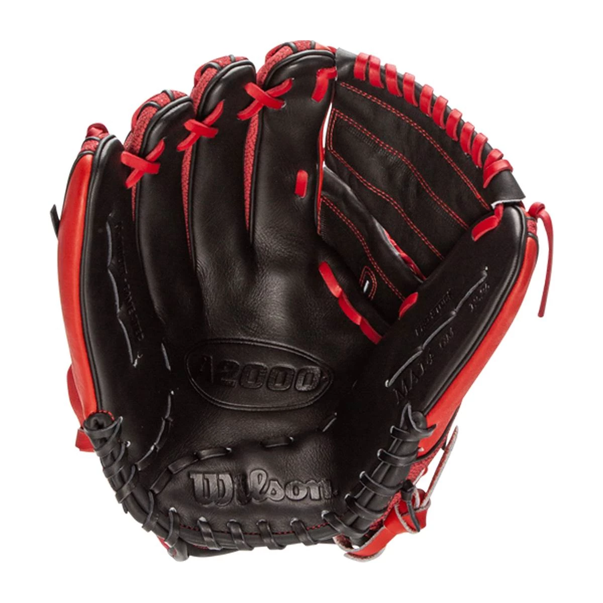 Wholesale 🛒 Wilson A2000 SuperSkin 12.25" Monica Abbott Fastpitch Softball Glove: WTA20RF18MA14GM Black, Red ✨ 2 Wholesale 🛒 Wilson A2000 SuperSkin 12.25" Monica Abbott Fastpitch Softball Glove: WTA20RF18MA14GM Black, Red ✨ - Image 2