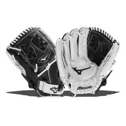New ⭐ Mizuno Franchise 12" Fastpitch Softball Glove: GFN1201F4 Black, White 🎁