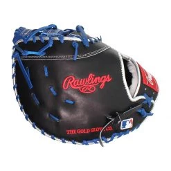 Hot Sale ❤️ Rawlings Pro Preferred 12.75" Anthony Rizzo First Base Mitt: PROSAR44B Black, Blue, Silver 🎉 -Deals glovegear Store 1000 06 20 rawlings pro preferred 12 75 anthony rizzo first base mitt prosar44b 33257 12 l