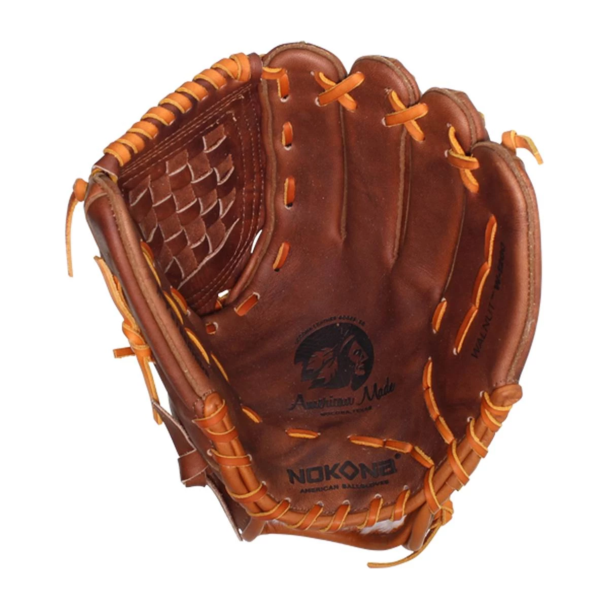 Discount π Nokona Walnut 12" Baseball Glove: W-1200C Brown β¨ 9 Discount π Nokona Walnut 12" Baseball Glove: W-1200C Brown β¨ - Image 9