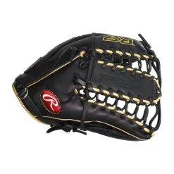 Discount 👍 Rawlings R9 12.75" Baseball Glove: R96019BGFS Black, Gold ❤️ -Deals glovegear Store 10ce 11 20 rawlings r9 12 75 baseball glove r96019bgfs 33536 4 l