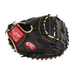 Top 10 🔔 Rawlings R9 32.5" Baseball Catcher's Mitt: R9CM325BG Black, Gold ✔️ -Deals glovegear Store 1129 11 20 rawlings r9 32 5 baseball catchers mitt r9cm325bg 33546 4 l