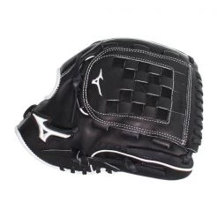 Flash Sale 🔔 Mizuno Pro Select 12" Fastpitch Softball Glove: GPSF1200BK Black, White 🎉 -Deals glovegear Store 1156 09 18 30757 3 m