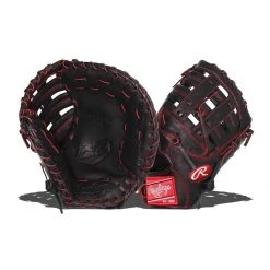 New 🤩 Rawlings R9 Series 12" Youth First Base Mitt: R9YPTFM16B Black 🎁