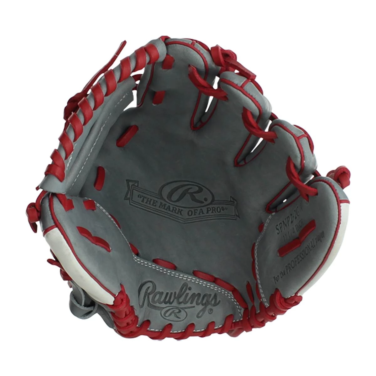Coupon π€© Rawlings HOH Mark of a Pro 11.25" Baseball Glove: SPNP2-2GW Grey, Red β¨ 6 Coupon π€© Rawlings HOH Mark of a Pro 11.25" Baseball Glove: SPNP2-2GW Grey, Red β¨ - Image 6