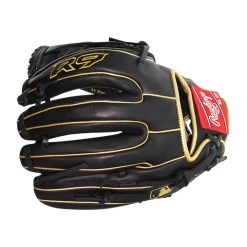 Deals ⌛ Rawlings R9 11.75" Baseball Glove: R9315-6BG Black, Gold 💯 -Deals glovegear Store 1351 11 20 rawlings r9 11 75 baseball glove r9315 6bg 33540 5 l