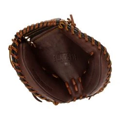 Cheapest ⭐ Easton Flagship 33.5" Baseball Catcher's Mitt: FS-H35 Black, Brown, Tan ⭐ -Deals glovegear Store 17e0 10 21 easton flagship 33 5 baseball catchers mitt fs h35 34412 6 l