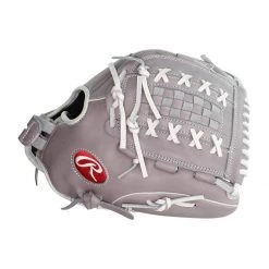 New ⌛ Rawlings R9 12.5" Fastpitch Softball Glove: R9SB125-18G Grey 👏 -Deals glovegear Store 1981 11 20 rawlings r9 12 5 fastpitch softball glove r9sb125 18g 33551 4 l