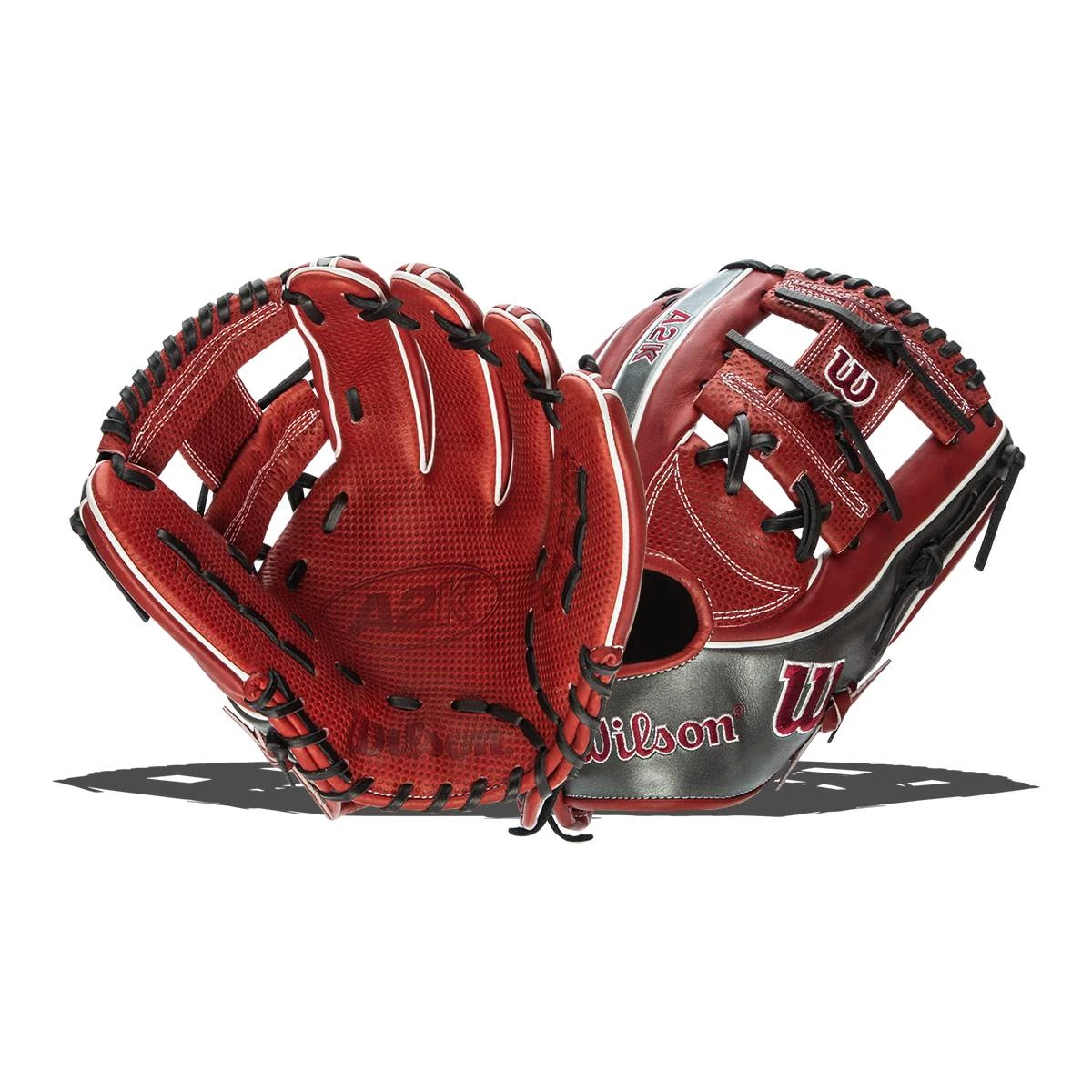 Brand new 💯 Wilson A2K 1787 Spin Control 11.75" Baseball Glove: WBW1004101175 Grey, Maroon ❤️ 7 Brand new 💯 Wilson A2K 1787 Spin Control 11.75" Baseball Glove: WBW1004101175 Grey, Maroon ❤️ - Image 7