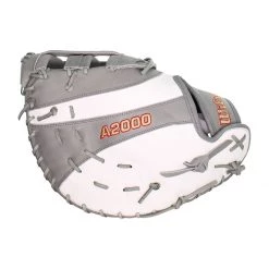 Best Pirce 😍 Wilson A2000 SuperSkin FP1B 12.50" Fastpitch Softball First Base Mitt: WBW100219125 Grey, White 👍 -Deals glovegear Store 1ad0 09 20 wilson a2000 superskin fp1b 12 50 fastpitch softball first base mitt wbw100219125 33638 5 l