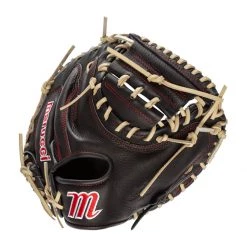Top 10 🌟 Marucci Acadia Series 32" Youth Baseball Catcher's Mitt: MFGACM220C1 Black, Red 😀 -Deals glovegear Store 1c78 08 21 marucci acadia series 32 youth baseball catchers mitt mfgacm220c1 34960 3 l