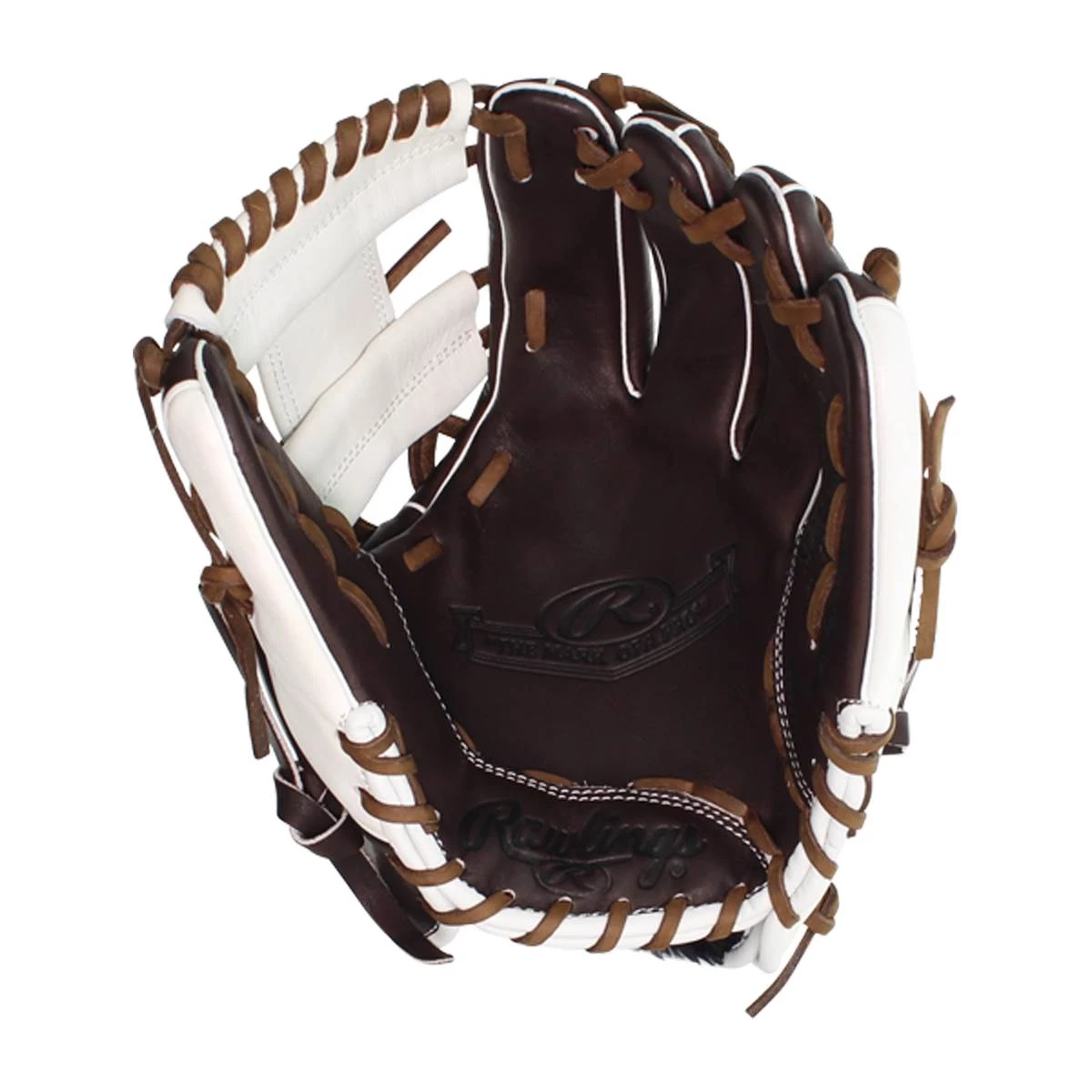 New ⌛ Rawlings HOH Mark of a Pro 11.5" Baseball Glove: SP204-2MOW Brown, White ❤️ 2 New ⌛ Rawlings HOH Mark of a Pro 11.5" Baseball Glove: SP204-2MOW Brown, White ❤️ - Image 2