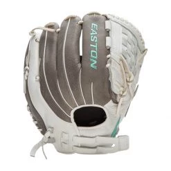 Top 10 ❤️ Easton Fundamental 12" Fastpitch Softball Glove: FMFP12 Grey, Teal, White 🌟 -Deals glovegear Store 1da7 11 21 easton fundamental 12 fastpitch softball glove fmfp12 35285 28 l