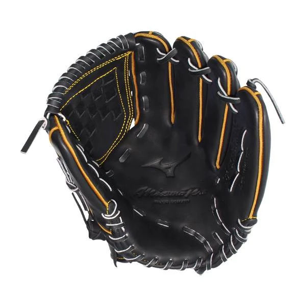 Brand new ✨ Mizuno Pro 12" Baseball Glove: GMP2BK-100DT Black, Yellow ✔️ 1 Brand new ✨ Mizuno Pro 12" Baseball Glove: GMP2BK-100DT Black, Yellow ✔️
