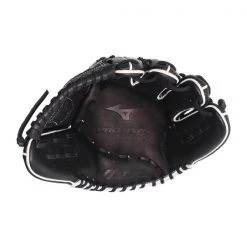 Flash Sale ⭐ Mizuno Pro Select 12.5" Fastpitch Softball Glove: GPSF1250BK Black, White 🎁 -Deals glovegear Store 1f6a 09 18 30759 5 m