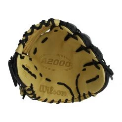 Promo ✔️ Wilson A2000 SuperSkin PFX2 11" Baseball Glove: WBW10010611 Black, Tan ❤️ -Deals glovegear Store 208e 09 20 wilson a2000 superskin pfx2 11 baseball glove wbw10010611 33611 6 l