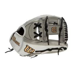 Outlet ⌛ Wilson A2000 H75 11.75" Fastpitch Softball Glove: WBW1004371175 Grey, White, Gold 🌟 -Deals glovegear Store 218a 08 21 wilson a2000 h75 11 75 fastpitch softball glove wbw1004371175 34697 4 l