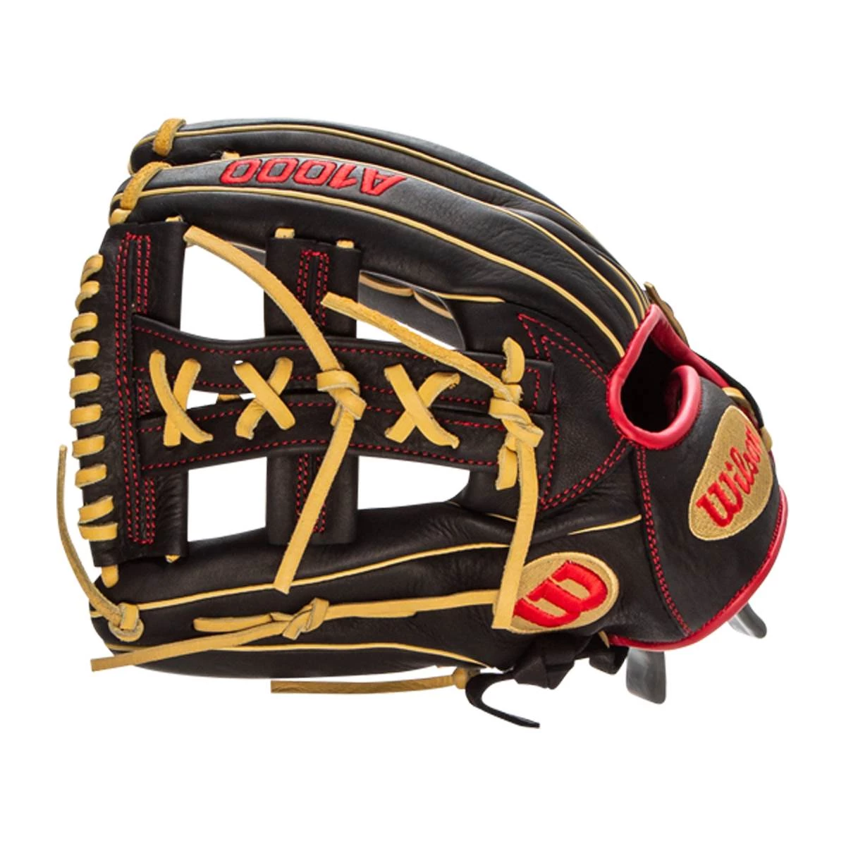Deals ⭐ Wilson A1000 1912 12" Baseball Glove: WBW10013612 Black, Red, Tan 🔥 4 Deals ⭐ Wilson A1000 1912 12" Baseball Glove: WBW10013612 Black, Red, Tan 🔥 - Image 4