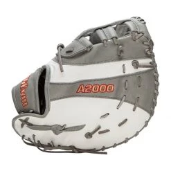 Best Pirce 😍 Wilson A2000 SuperSkin FP1B 12.50" Fastpitch Softball First Base Mitt: WBW100219125 Grey, White 👍 -Deals glovegear Store 23e2 10 21 wilson a2000 superskin fp1b 12 50 fastpitch softball first base mitt wbw100219125 33638 12 l
