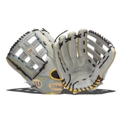 Hot Sale ✔️ Wilson A2000 SuperSkin 13" Slow Pitch Softball Glove: WTA20RS2013SS Grey 🎉
