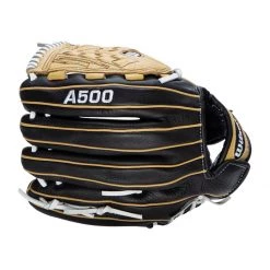 Hot Sale 👏 Wilson A500 Siren 12.5" Youth Fastpitch Softball Glove: WBW100422125 Black, Tan 😀 -Deals glovegear Store 28d5 10 21 wilson a500 siren 12 5 youth fastpitch softball glove wbw100422125 34736 14 l
