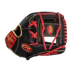 Buy 🧨 Rawlings Heart of the Hide 11.75" Baseball Glove: PRO205W-2BG Black, Red ✨ -Deals glovegear Store 2980 06 20 rawlings heart of the hide 11 75 baseball glove pro205w 2bg 33261 4 l