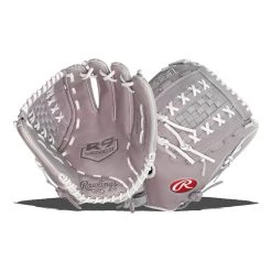 New ⌛ Rawlings R9 12.5" Fastpitch Softball Glove: R9SB125-18G Grey 👏 -Deals glovegear Store 2a6f 11 20 rawlings r9 12 5 fastpitch softball glove r9sb125 18g 33551 1 l