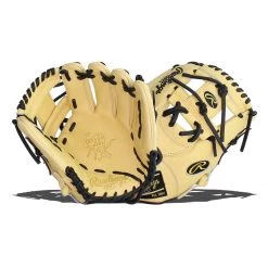 Promo ⌛ Rawlings Heart of the Hide 11.5" Baseball Glove: PRONP4-2CB Black, Tan 💯