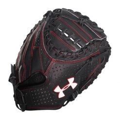 Outlet 🧨 Under Armour Deception 31.5" Youth Catcher's Mitt: UACM-200Y Black 😀 -Deals glovegear Store 2d98 02 20 under armour deception series youth catchers mitt uacm 200y 23545 3 l
