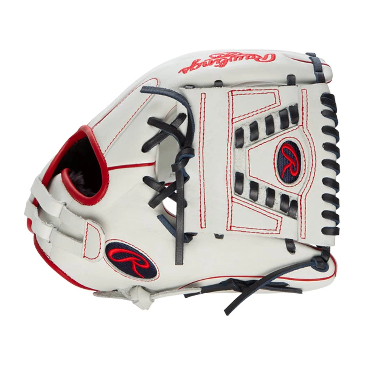 Wholesale 😉 Rawlings Liberty Advanced 12" Fastpitch Softball Glove: RLA120-31WNS Navy, Red, White 😍 4 Wholesale 😉 Rawlings Liberty Advanced 12" Fastpitch Softball Glove: RLA120-31WNS Navy, Red, White 😍 - Image 4