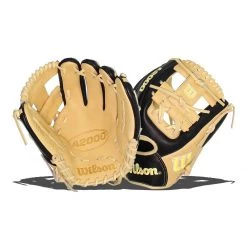 Cheapest 👏 Wilson A2000 1786 11.5" Baseball Glove: WBW100084115 Black, Tan 🔔