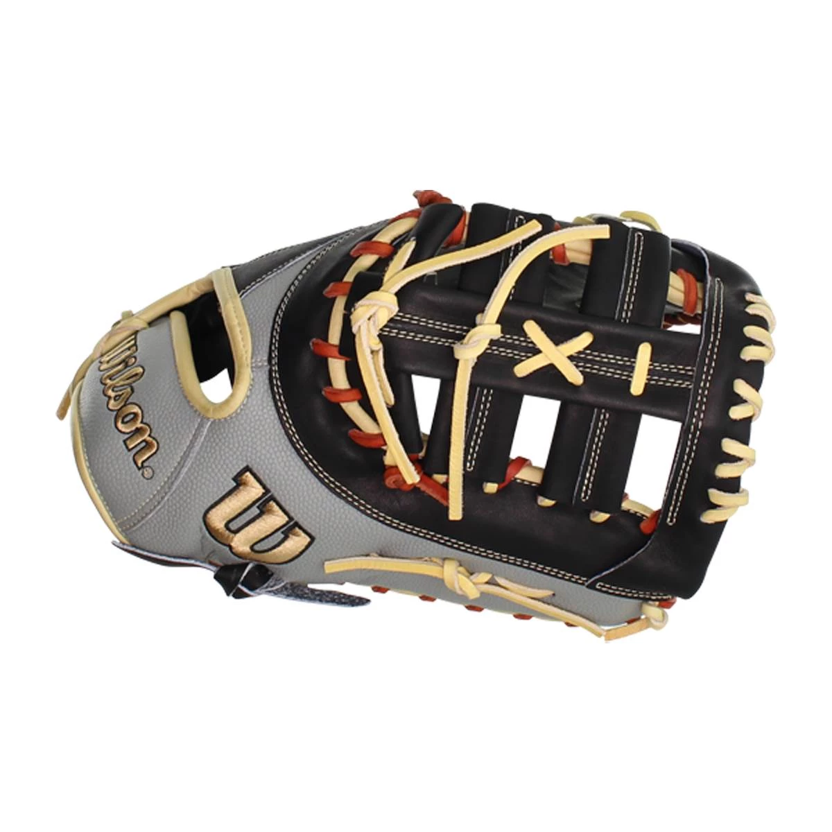 Promo π Wilson A2000 SuperSkin 1620 12.5" Baseball First Base Mitt: WBW100119125 Black, Grey β€οΈ 11 Promo π Wilson A2000 SuperSkin 1620 12.5" Baseball First Base Mitt: WBW100119125 Black, Grey β€οΈ - Image 11