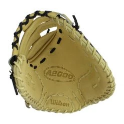Promo ⌛ Wilson A2000 SuperSkin 2820 12.25" Baseball First Base Mitt: WBW1001211225 Black, Tan 🔔 -Deals glovegear Store 3152 09 20 wilson a2000 superskin 2820 12 25 baseball first base mitt wbw1001211225 33623 6 l