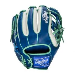 Cheapest 🥰 Rawlings Heart of the Hide R2G 11.5" Baseball Glove: PROR314-2RW Blue, Teal, White ❤️ -Deals glovegear Store 3224 08 21 rawlings heart of the hide r2g 11 5 baseball glove pror314 2rw 34608 7 l