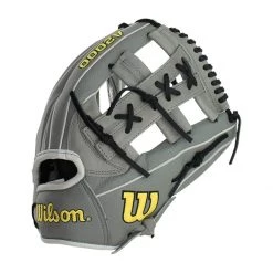 Brand new 😉 Wilson A2000 SuperSkin 1912 12" Baseball Glove: WBW10009912 Gold, Grey ⌛ -Deals glovegear Store 3238 09 20 wilson a2000 superskin 1912 12 baseball glove wbw10009912 33607 3 l