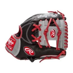 Flash Sale 🔔 Rawlings HOH Mark of a Pro 11.25" Baseball Glove: SPNP2-2BG Black, Grey, Red ❤️ -Deals glovegear Store 3383 12 21 rawlings hoh mark of a pro 11 25 baseball glove spnp2 2bg 34315 4 l
